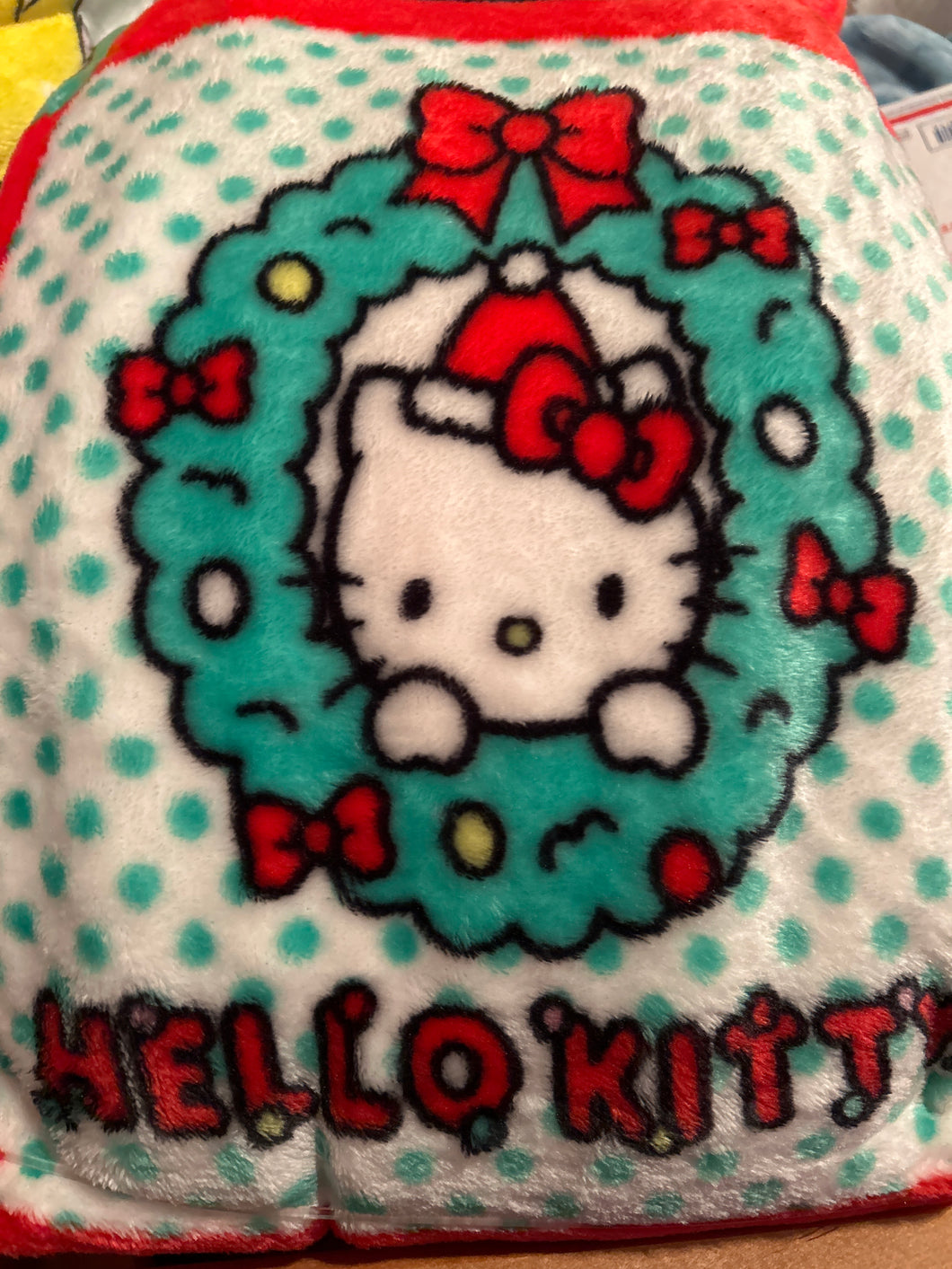 Hello Kitty Christmas Blanket  TWIN