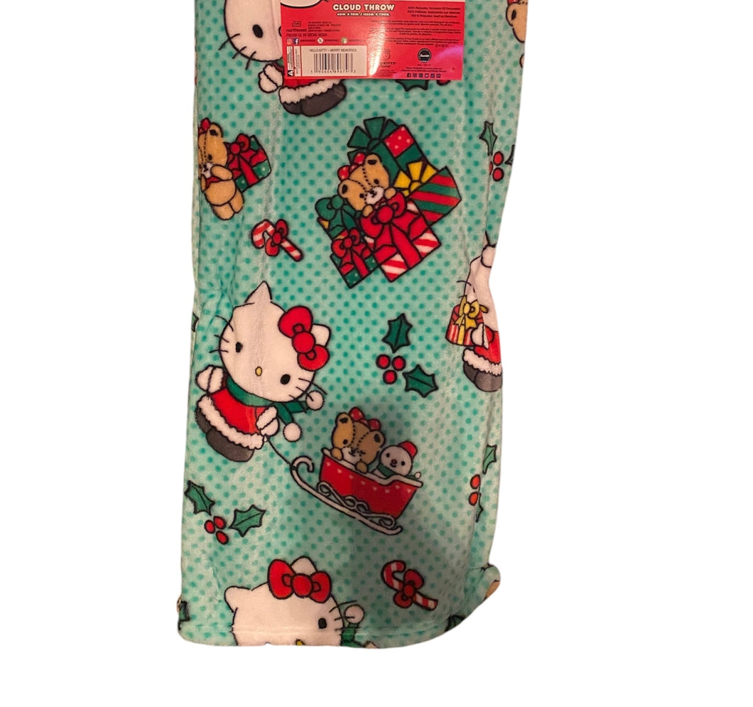 Hello Kitty Christmas Blanket