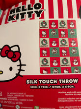 Load image into Gallery viewer, Hello Kitty Christmas Blanket  TWIN
